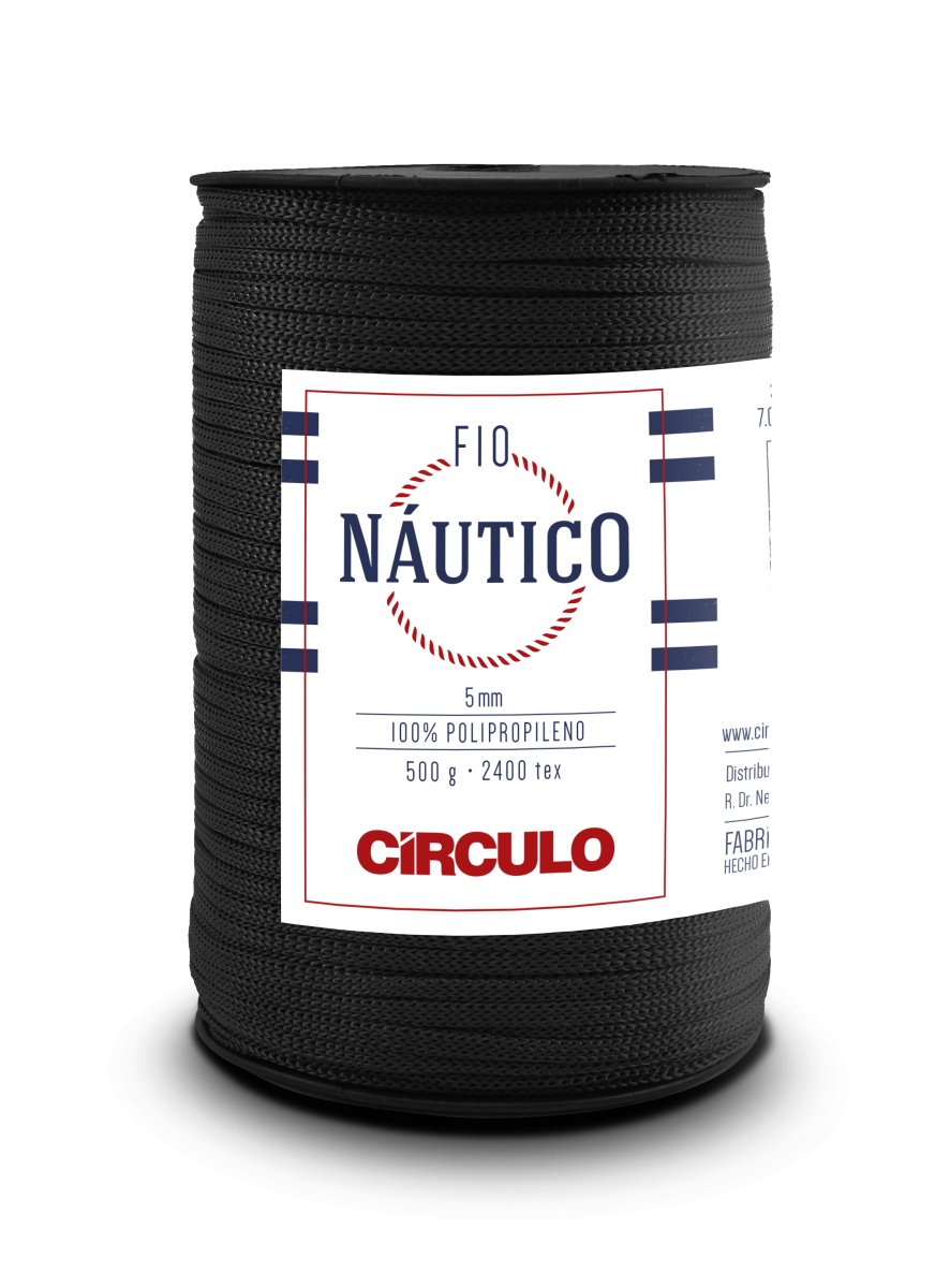 Creative work with Circulo Fio Náutico Yarn's strong texture.