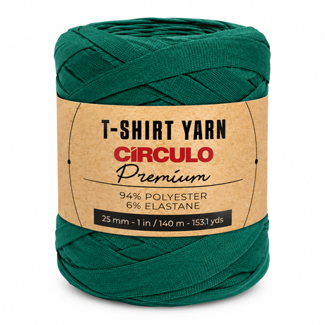 Circulo Premium T-Shirt Yarn 140m/270g – Yarn for Crochet Bags