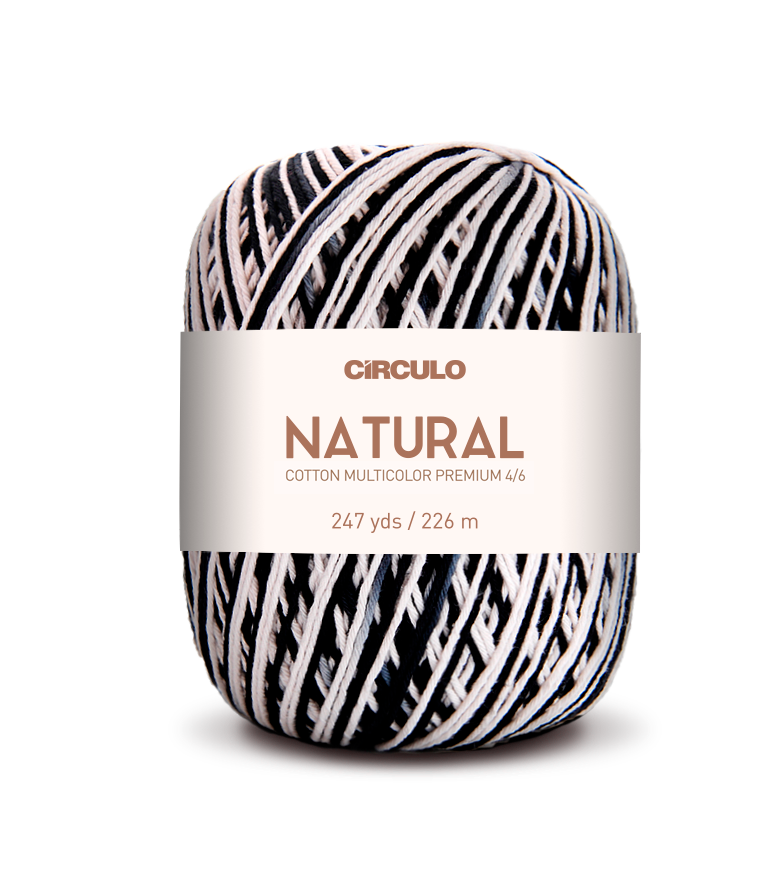 Crafting joy with Circulo Barroco Multicolor Yarn.