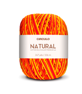 Círculo Barroco Multicolor Premium 4/6 – Brazilska bombažna preja (226m / 200g)