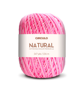 Circulo Barroco Multicolor Premium 4/6 Yarn 100% mercerized Brazilian virgin cotton for Crochet and Knitting, 226m/200g Leo Hobby