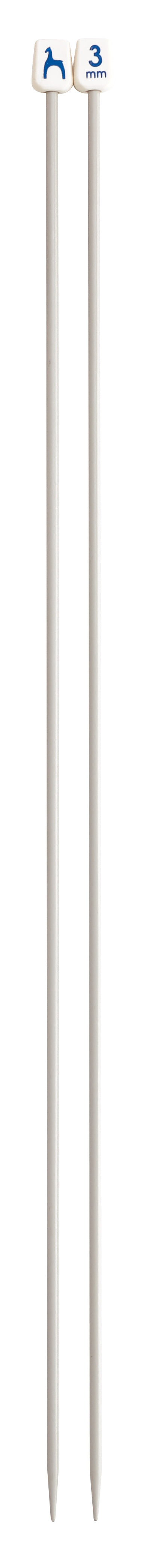 Pony Classic Aluminium Single Pointed Knitting Needles – 35, 40 & 60 cm, 35 cm, 3.00 mm – additional product view