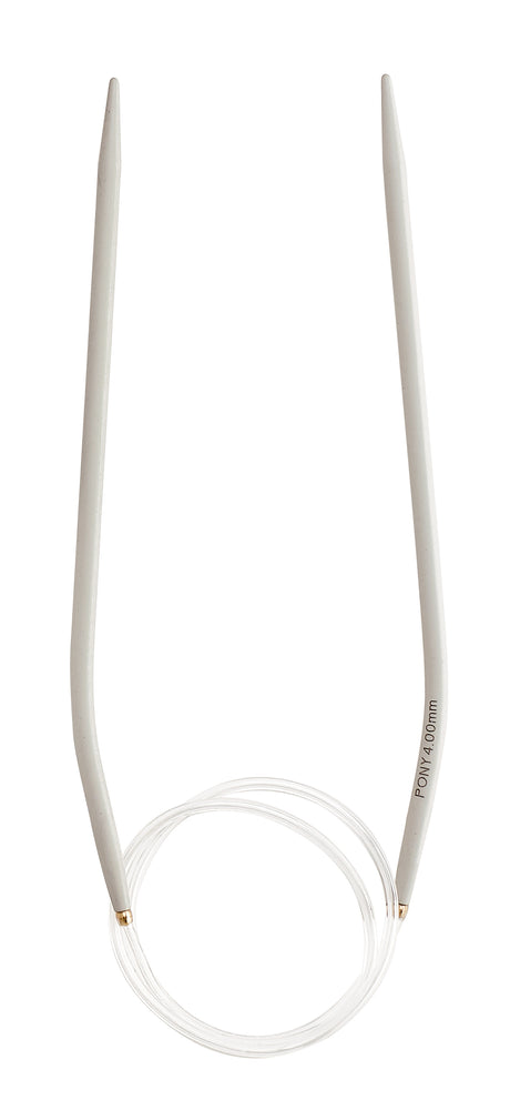 Pony Classic Fixed Circular Knitting Needles – 40, 60, 80 & 100 cm, 60 cm, 4.00 mm – additional product view