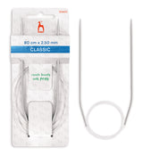 Pony Classic Fixed Circular Knitting Needles – 40, 60, 80 & 100 cm, 80 cm, 2.50 mm
