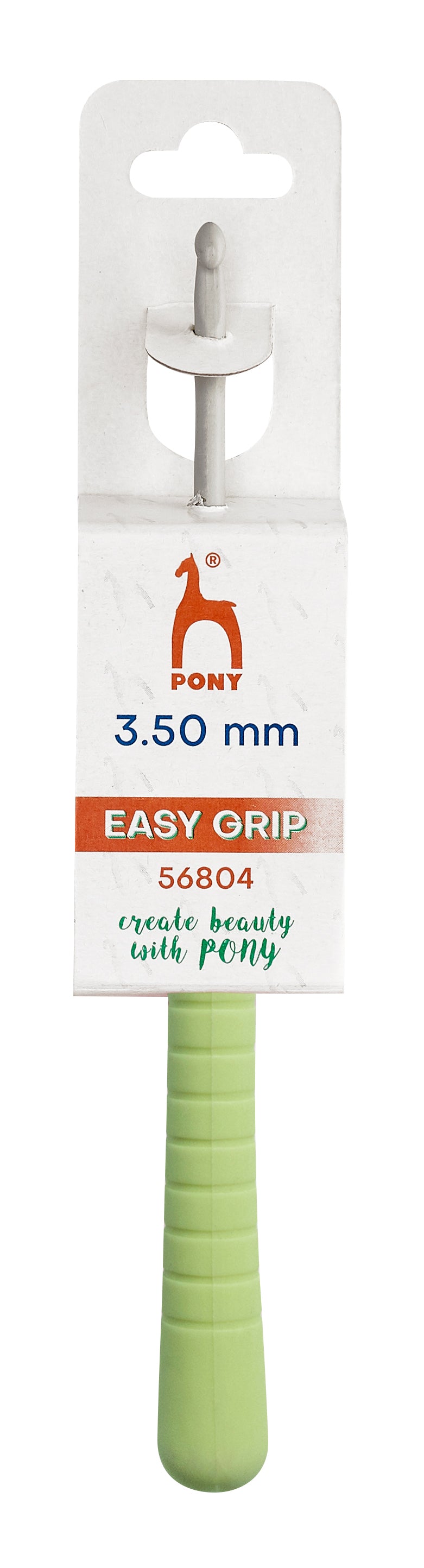Pony Easy Grip Aluminium Crochet Hooks – 2 to 10 mm, 3.50 mm