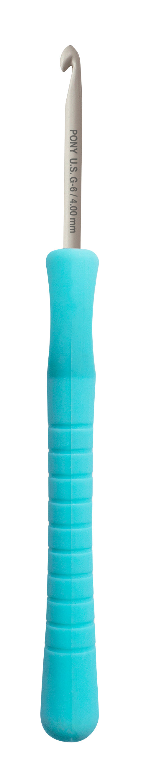 Pony Easy Grip Aluminium Crochet Hooks – 2 to 10 mm, 4.00 mm – additional product view