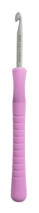 Pony Easy Grip Aluminium Crochet Hooks – 2 to 10 mm, 4.50 mm – additional product view