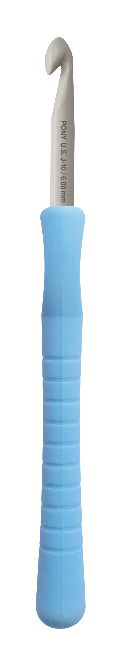 Pony Easy Grip Aluminium Crochet Hooks – 2 to 10 mm, 6.00 mm – additional product view