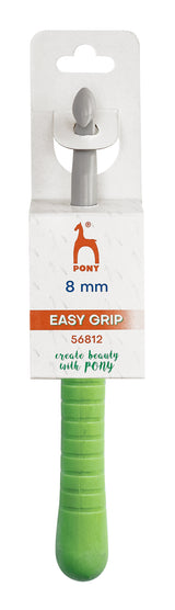 Pony Easy Grip Aluminium Crochet Hooks – 2 to 10 mm, 8.00 mm
