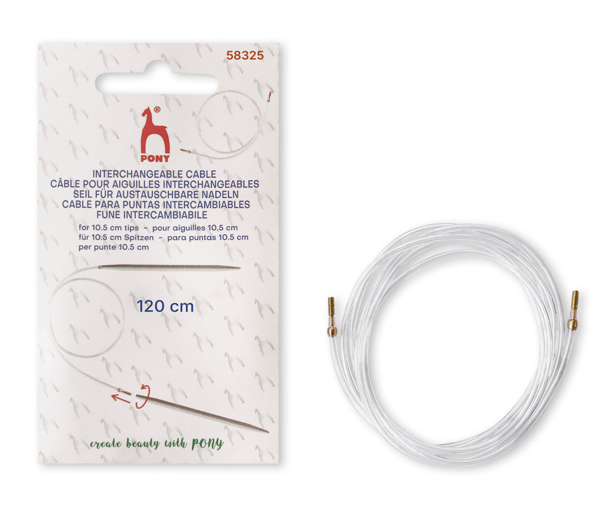 Pony Cables for Interchangeable Knitting Needles