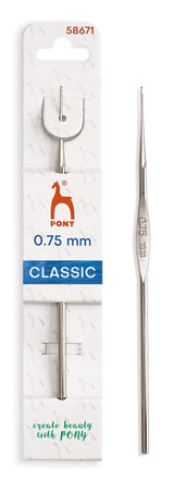 Pony Stahl-Häkelnadeln – 12 cm