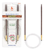 Pony Laurel 360° Glydon Swirl Fixed Circular Knitting Needles – 80 cm, 3.50 mm