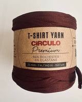 Circulo Premium T-shirt Yarn – debela preja iz mešanice poliestra, 140m / 270g