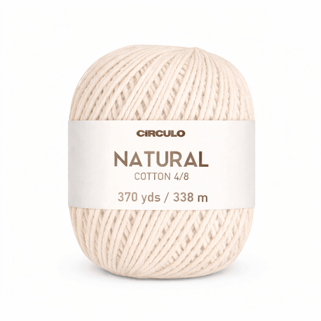 Circulo Barroco / Circulo Natural Cotton Yarn, 400g - Leo Hobby