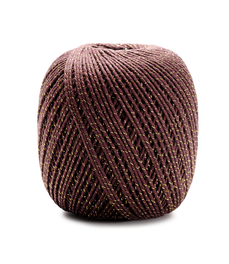 Círculo Barroco Maxcolor Sparkle – Cotton Yarn with Metallic Shine (200g) - Leo Hobby