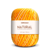 Circulo Barroco Multicolor Premium 4/6, 100% Cotton Yarn for Crochet and Knitting, 226m/200g - Leo Hobby Marketplace