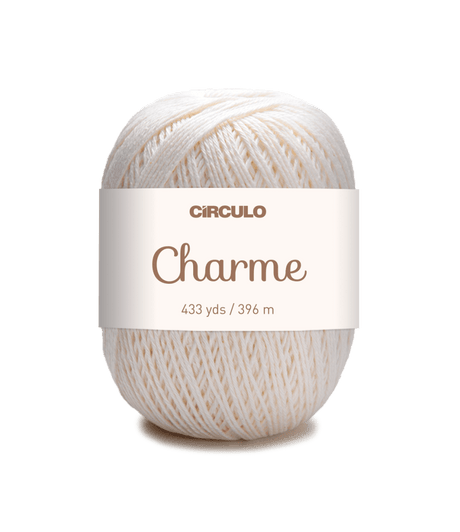 Circulo CHARME - 100% mercerized Brazilian Cotton Yarn 396m/150g - Leo Hobby