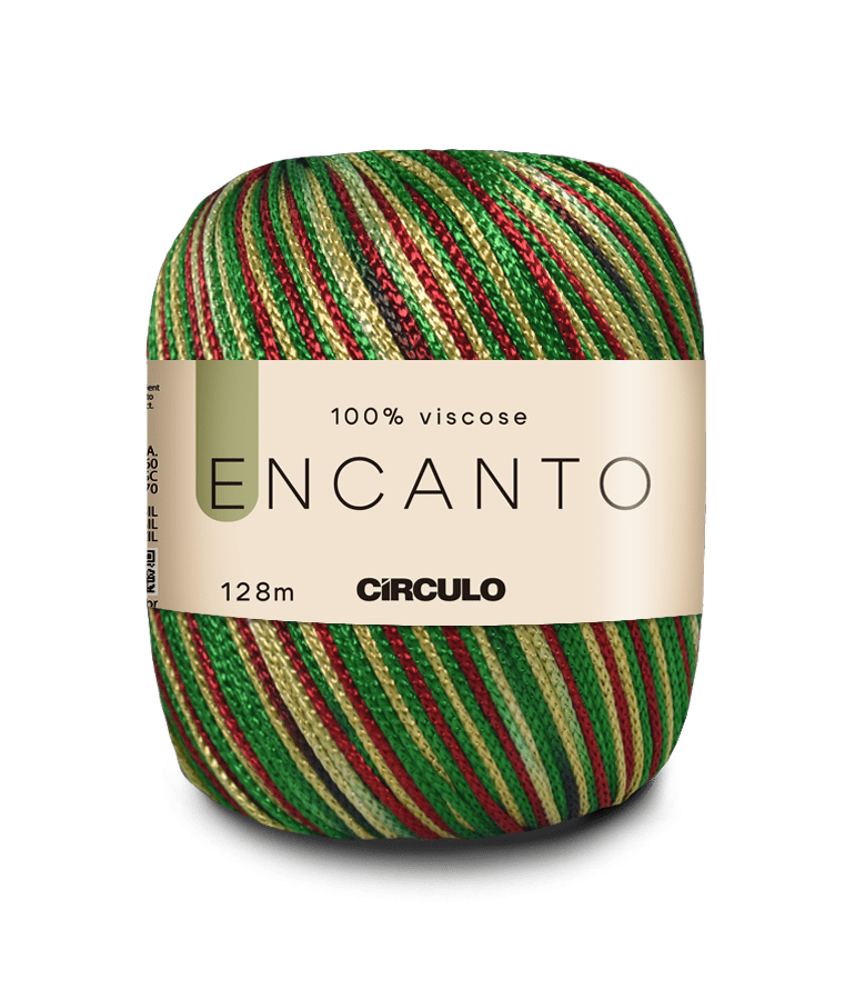 Circulo Encanto 100% Viscose Yarn for Crochet and Knitting, 128m/100g Luxurious Shine & Versatility - Leo Hobby