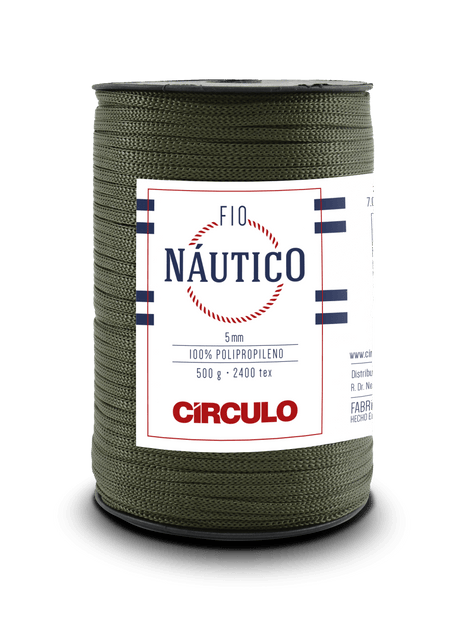 Circulo Fio Nautico 5mm Yarn for Crocheting 208m/500g - Leo Hobby