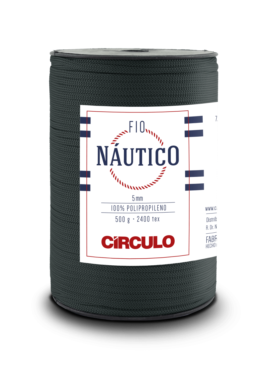 Circulo Fio Nautico 5mm Yarn for Crocheting 208m/500g - Leo Hobby