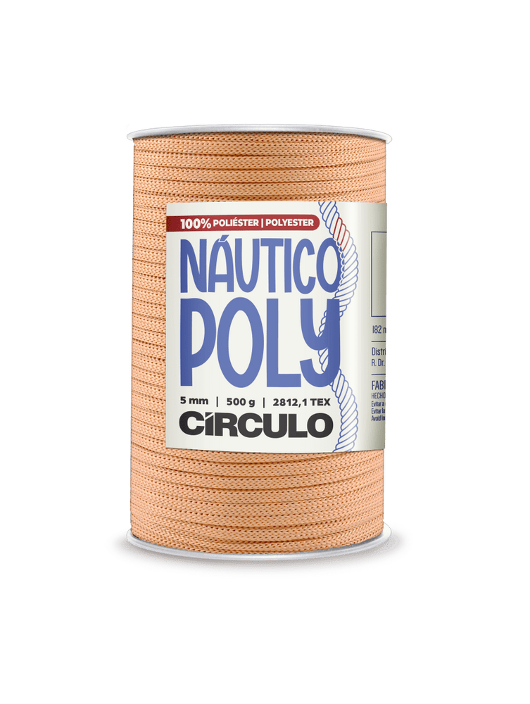 Circulo Fio Náutico Poly 5 mm – Premium Cord Yarn for Bags & Macramé - Leo Hobby