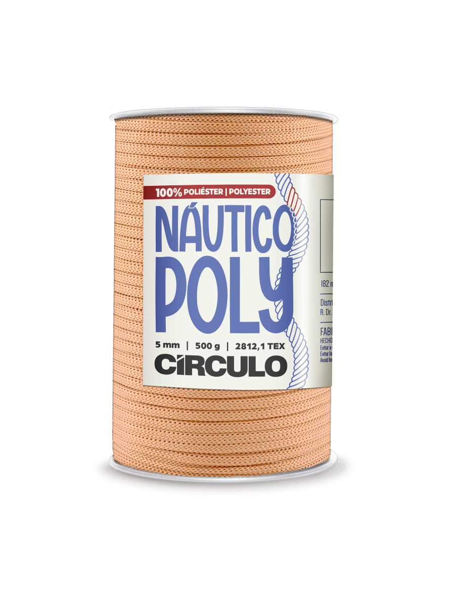 Circulo Fio Náutico Poly 5 mm – Premium Cord Yarn for Bags & Macramé - Leo Hobby