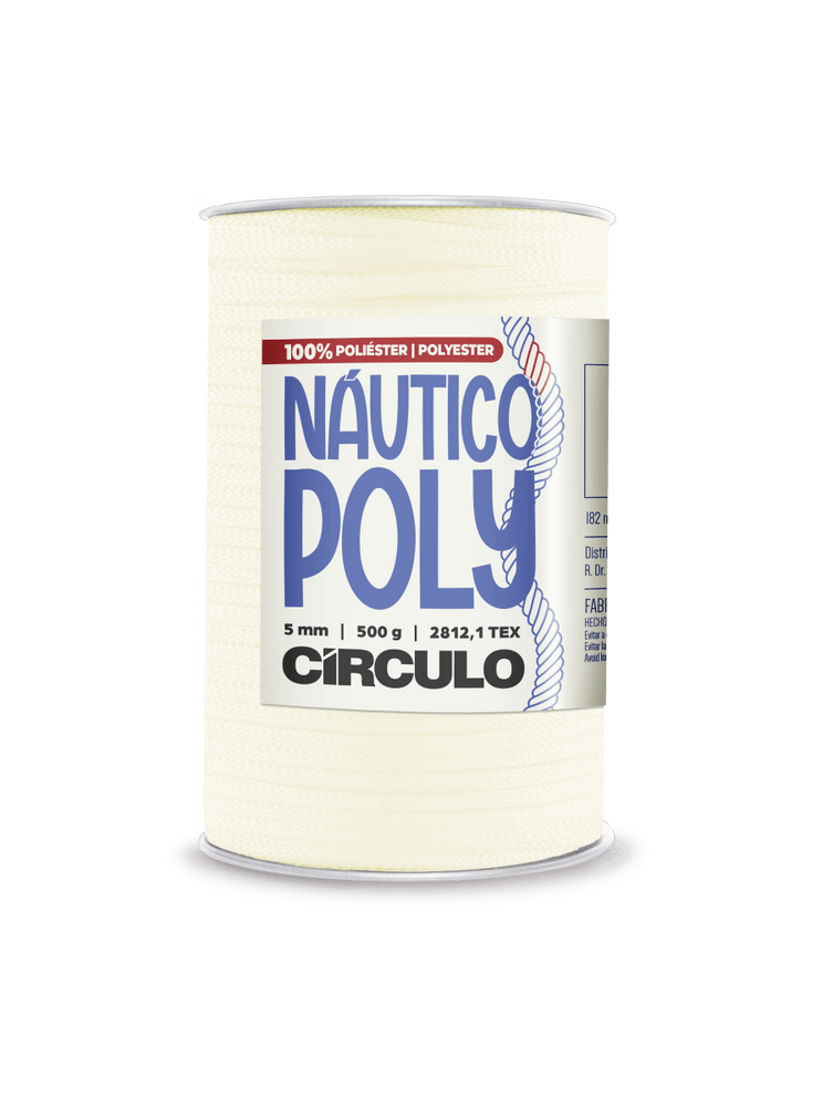 Circulo Fio Náutico Poly 5 mm – Premium Cord Yarn for Bags & Macramé - Leo Hobby