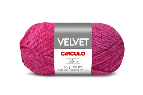 Círculo Velvet – Ultra - Soft Velvety Texture Yarn (100g) - Leo Hobby