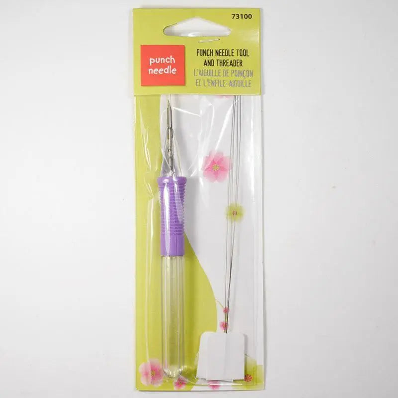 Precision punch needle tool and handy threader, Dimensions.