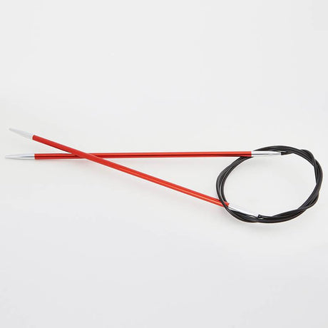 Stylish KnitPro Zing Fixed Circular Needles